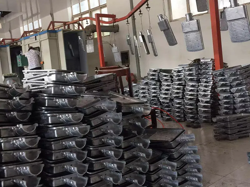 Semi finished lighting fixtures